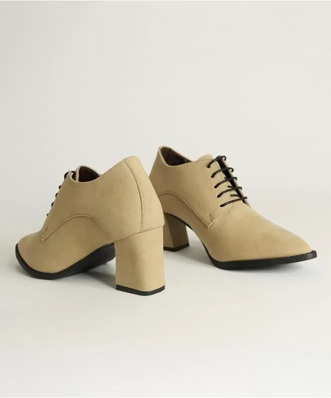 The Classic Khaki Suede Derby
