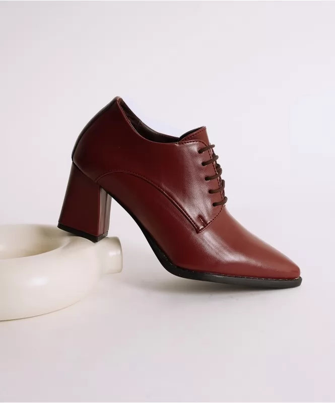 The Classic Burgundy derby