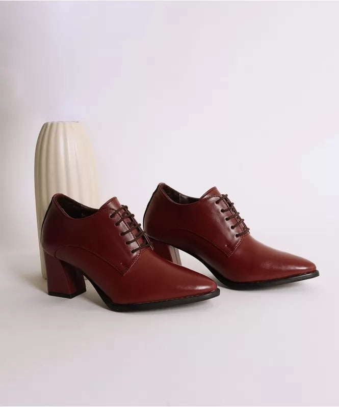 The Classic Burgundy derby