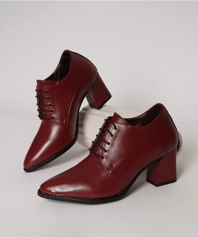 The Classic Burgundy derby