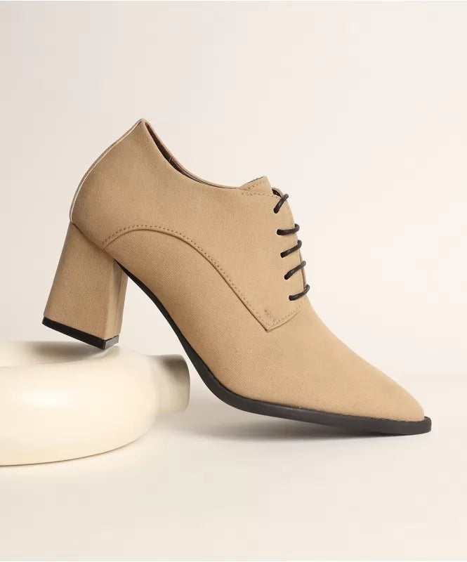 The Classic Khaki Suede Derby